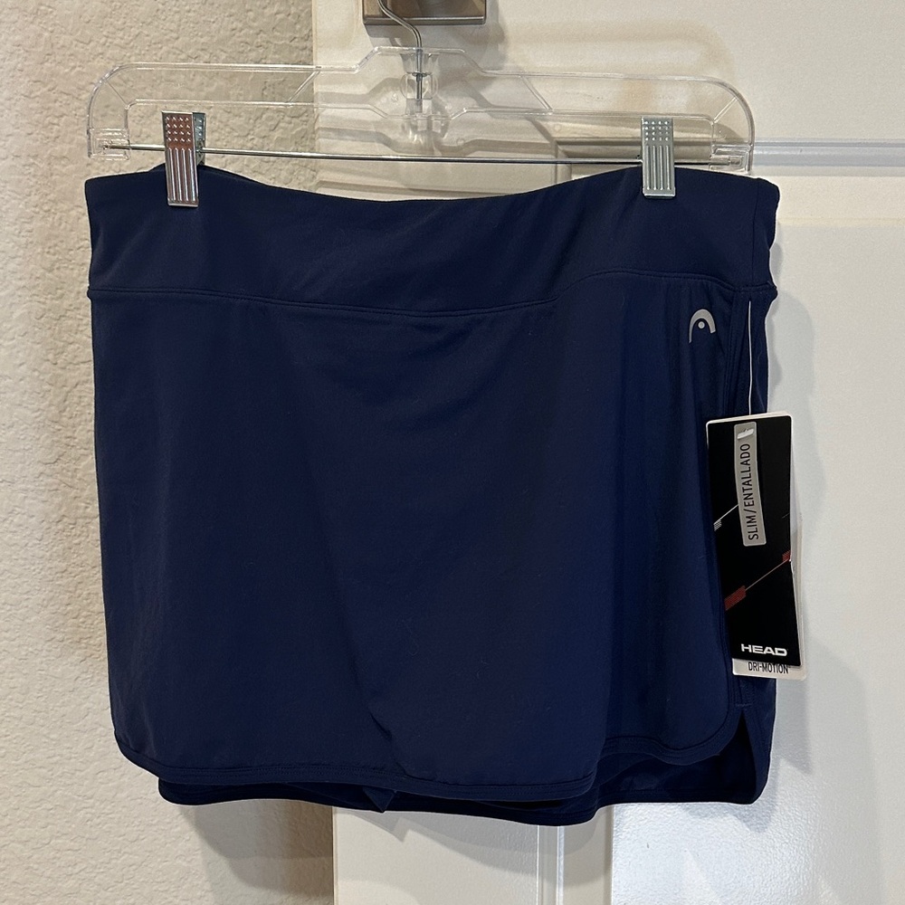 Head Navy Athletic Skort with Built-In Shorts